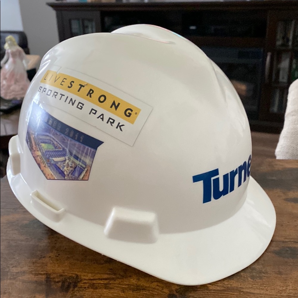 LIVESTRONG Sporting KC 2011 Construction Hard Hat
